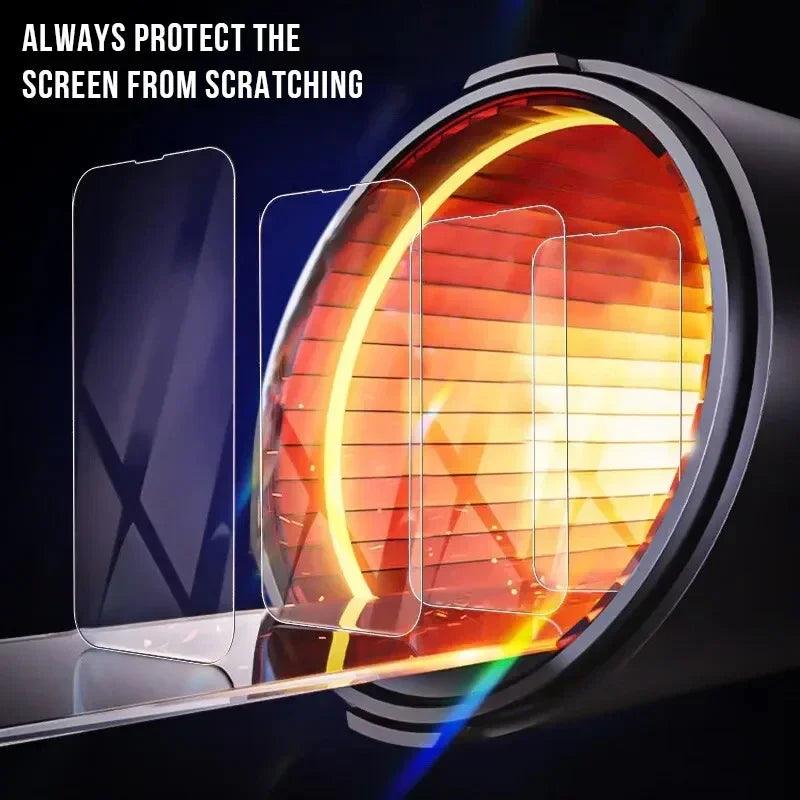 5PCS Full Cover Tempered Glass Screen Protector For iPhone 16 15 14 13 12 Pro Max Protection Glass For iPhone 14 15 16 Plus