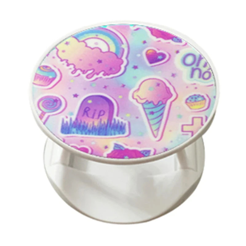 Phone Holder Support Smartphone Popping Phone Holder Finger Popular Practical Grip Stand for iPhone13 12 11 Xiaomi Tablets